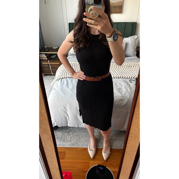 Black Banana Republic Midi Dress - Picture 2 of 5